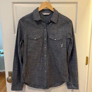 Stio Women's Ashton Chambray Shirt Size Small
